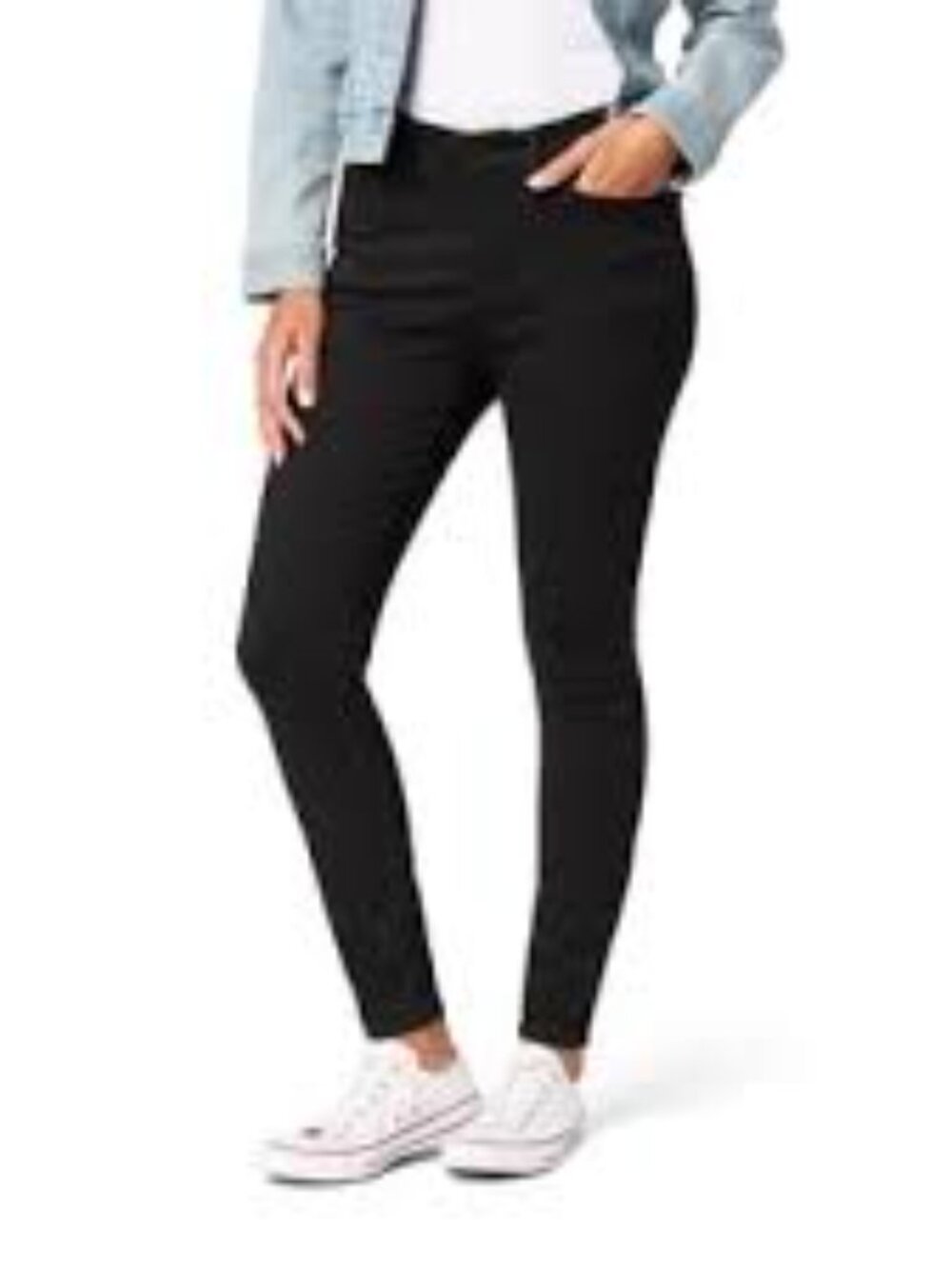 Hollister High Rise Super Skinny Soft Stretch Black Jeans
